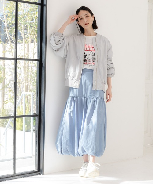 LAKOLE(ラコレ)の「オリジナルバンド長袖T / 112929(Tシャツ/カットソー・レディース・ベージュ/オフホワイト/チャコールグレー・SMALL/MEDIUM)」の21枚目の写真