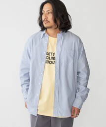 SHIPS: スーピマ コットン ボタンダウン オックスフォード ロングスリーブ シャツ