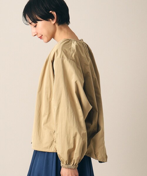 【セール】【軽羽織り】ギャザーブルゾン(S~L)(ブルゾン)|Dessin(デッサン) 【セール】【軽羽織り】ギャザーブルゾン(S~L)(ブルゾン)|Dessin(デッサン)