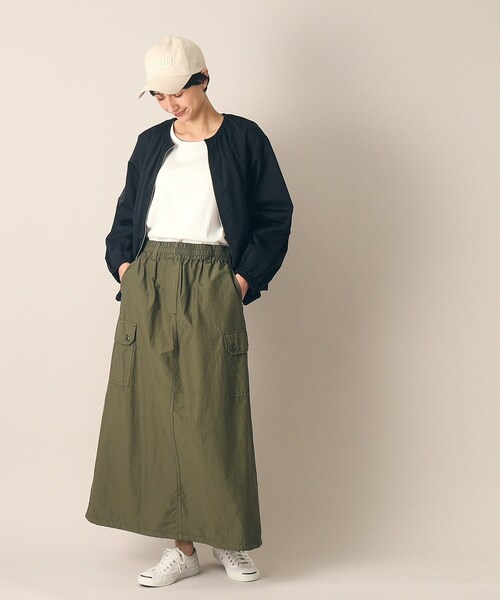 【セール】【軽羽織り】ギャザーブルゾン(S~L)(ブルゾン)|Dessin(デッサン) 【セール】【軽羽織り】ギャザーブルゾン(S~L)(ブルゾン)|Dessin(デッサン)