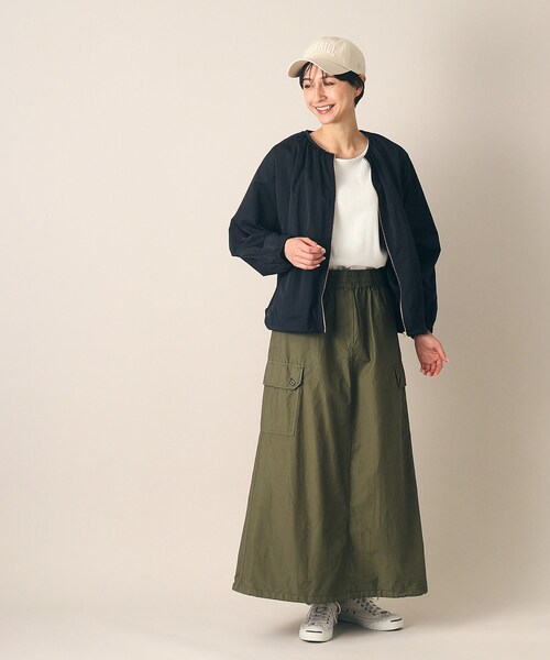 【セール】【軽羽織り】ギャザーブルゾン(S~L)(ブルゾン)|Dessin(デッサン) 【セール】【軽羽織り】ギャザーブルゾン(S~L)(ブルゾン)|Dessin(デッサン)