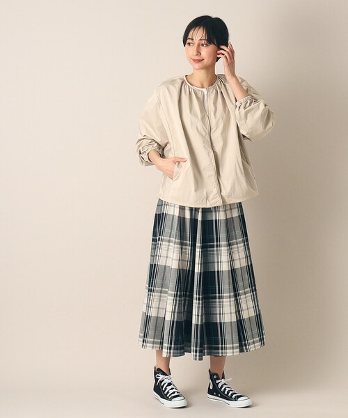 【セール】【軽羽織り】ギャザーブルゾン(S~L)(ブルゾン)|Dessin(デッサン) 【セール】【軽羽織り】ギャザーブルゾン(S~L)(ブルゾン)|Dessin(デッサン)