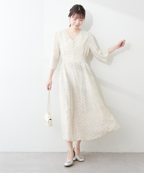 natural couture(ナチュラルクチュール)の「WEB限定 / レトロ小花ワンピース(ワンピース・レディース・その他4/その他1/その他2/その他3・MEDIUM/LARGE)」の17枚目の写真