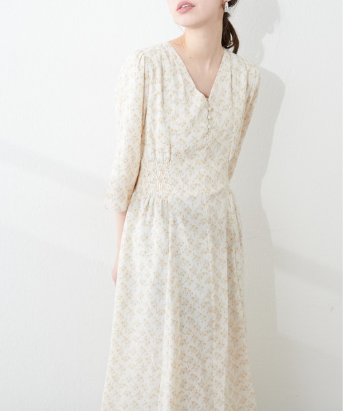 natural couture(ナチュラルクチュール)の「WEB限定 / レトロ小花ワンピース(ワンピース・レディース・その他4/その他1/その他2/その他3・MEDIUM/LARGE)」の18枚目の写真
