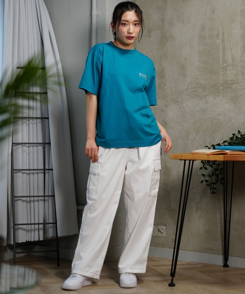 THRASHER（スラッシャー）の「【限定販売】THRASHER/スラッシャー ユニセックス オーバーサイズTシャツ ビックシルエット バックプリント THML-24SPSST01（Tシャツ/カットソー・レディース・ブルー/ブラック/ホワイト・L/M）」の10枚目の写真