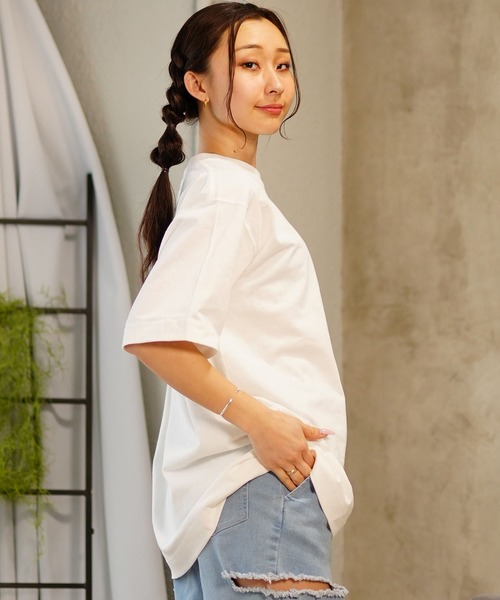 THRASHER（スラッシャー）の「【限定販売】THRASHER/スラッシャー ユニセックス オーバーサイズTシャツ ビックシルエット バックプリント THML-24SPSST01（Tシャツ/カットソー・レディース・ブルー/ブラック/ホワイト・L/M）」の20枚目の写真