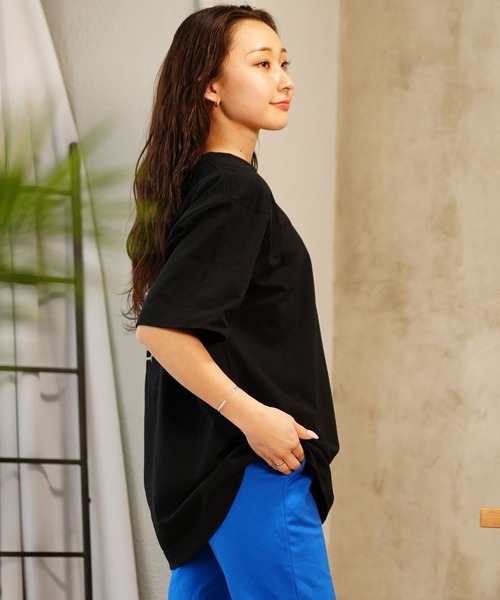 THRASHER（スラッシャー）の「【限定販売】THRASHER/スラッシャー ユニセックス オーバーサイズTシャツ ビックシルエット バックプリント THML-24SPSST01（Tシャツ/カットソー・レディース・ブルー/ブラック/ホワイト・L/M）」の14枚目の写真