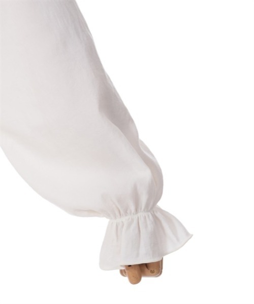 axes femme（アクシーズファム）の「イレヘムフリルチュニック（チュニック・レディース・ブラック/キナリ/ピンク・FREE）」の12枚目の写真