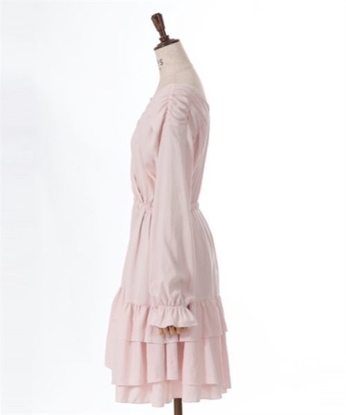 axes femme（アクシーズファム）の「イレヘムフリルチュニック（チュニック・レディース・ブラック/キナリ/ピンク・FREE）」の16枚目の写真