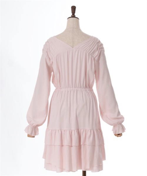 axes femme（アクシーズファム）の「イレヘムフリルチュニック（チュニック・レディース・ブラック/キナリ/ピンク・FREE）」の17枚目の写真