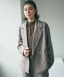 ウールミディアムコクーンコート　グレー 楽天市場】[ M L ] ストレッチ コクーンコート レディース