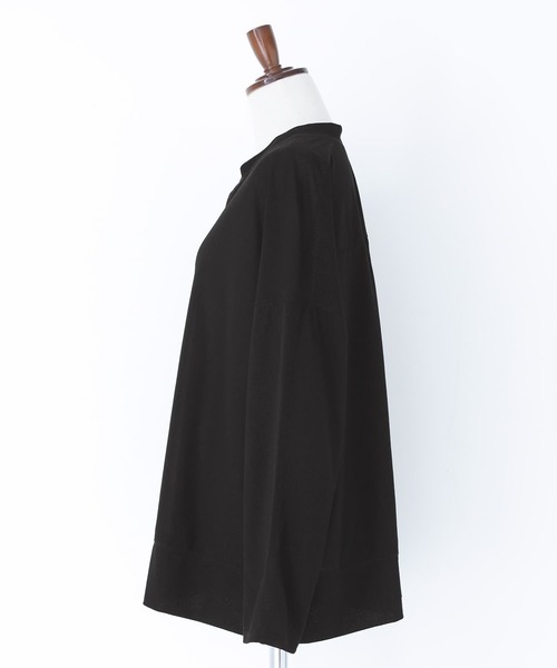 n'OrLABEL（ノアールレーベル）の「『シアーカットソーカーディガン』（カーディガン/ボレロ・レディース・ライトグリーン/ブラック/オフホワイト・FREE）」の8枚目の写真