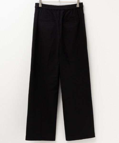 HusHusH（ハッシュアッシュ）の「HusHush ハッシュアッシュ らく美パンストレートパンツ（その他パンツ・レディース・ブラック/イエロー系その他/グレイッシュベージュ・S/M/L）」の15枚目の写真