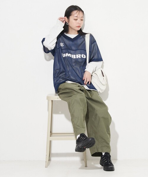 UMBROx FREAK'S STORE/アンブロ 別注メッシュトップス - メルカリ