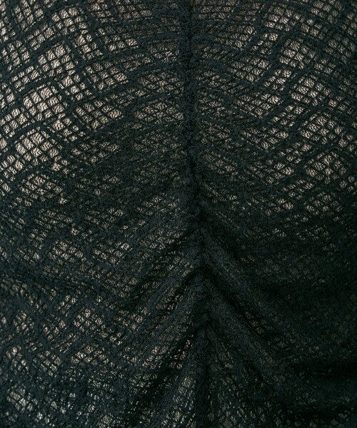 DEICY（デイシー）の「シャーリングレースカットソー（Tシャツ/カットソー・レディース・アイボリー/ブラック・FREE）」の11枚目の写真