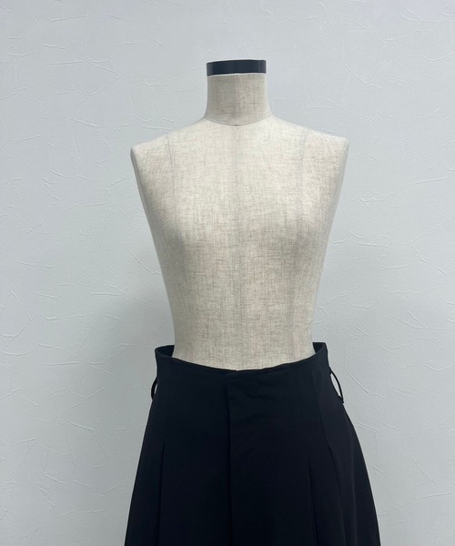 PAGEBOY（ページボーイ）の「タックスラックス（スラックス・レディース・チャコールグレー/グレー/ブラック・MEDIUM/SMALL）」の6枚目の写真