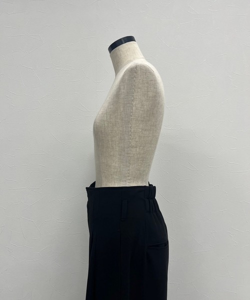 PAGEBOY（ページボーイ）の「タックスラックス（スラックス・レディース・チャコールグレー/グレー/ブラック・MEDIUM/SMALL）」の7枚目の写真