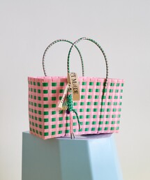 【お値下げしました】FREAK'S STORE　かごバッグ　グリーン　タグ付き FREAK'S STORE 「FREAK'S STORE」 かごバッグ ONE SIZE グリーン