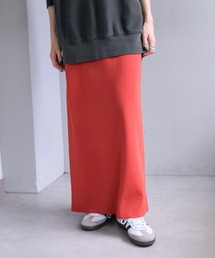 PUAL CE CIN | 【Du noir】ナロースカート(スカート)