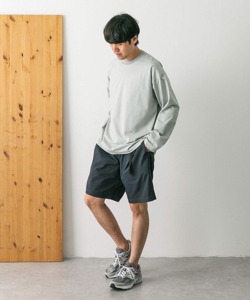 URBAN RESEARCH DOORS(アーバンリサーチドアーズ)の「『撥水』『接触冷感』add fabrics イージーショーツ(その他パンツ・メンズ・チャコールグレー/カーキ・MEDIUM/LARGE)」の10枚目の写真
