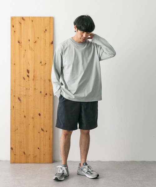 URBAN RESEARCH DOORS(アーバンリサーチドアーズ)の「『撥水』『接触冷感』add fabrics イージーショーツ(その他パンツ・メンズ・チャコールグレー/カーキ・MEDIUM/LARGE)」の11枚目の写真
