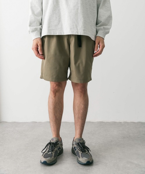 URBAN RESEARCH DOORS(アーバンリサーチドアーズ)の「『撥水』『接触冷感』add fabrics イージーショーツ(その他パンツ・メンズ・チャコールグレー/カーキ・MEDIUM/LARGE)」の12枚目の写真
