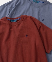 BEVERLY HILLS POLO CLUB | 【BEVERLY HILLS POLO CLUB/ビバリーヒルズポロクラブ】ブランドロゴ ワンポイント刺繍デザイン ビッグシルエット ヘビーウェイト半袖Tシャツ/無地T/オーバーサイズ(Tシャツ/カットソー)