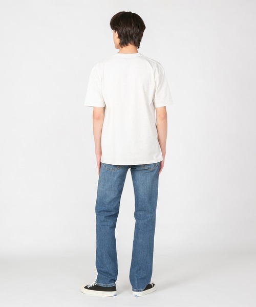 UNIIT（ユニット）の「汗染みの目立たないTシャツ ZEROSTAIN　ゼロステイン 犬猫 アニマルプリントTシャツ 防汚 UVカット 撥水（Tシャツ/カットソー・メンズ・オフホワイト/ブルー/ミント/ホワイト・SMALL/LARGE/MEDIUM/X-LARGE）」の12枚目の写真