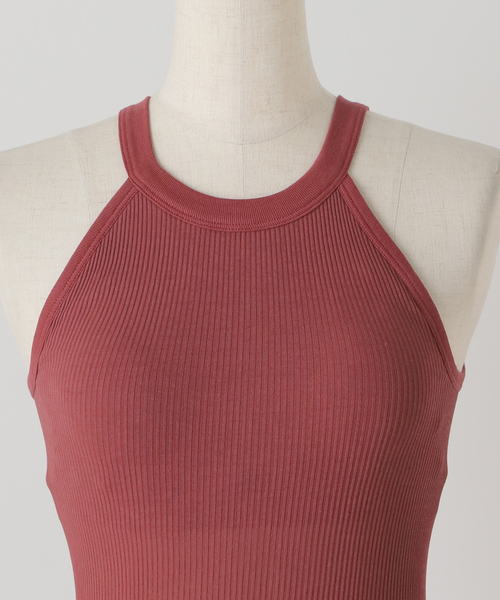 HAKUJI（ハクジ）の「【HAKUJI/ハクジ】Twist cotton bra TT：タンクトップ（その他アンダーウェア/インナー・レディース・ブラック/アイボリー/オレンジ・FREE）」の6枚目の写真