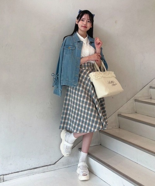 F i.n.t（フィント）の「袖口プチリボンジャガードブラウス/fint（シャツ/ブラウス・レディース・クリーム/オフホワイト・FREE）」の15枚目の写真