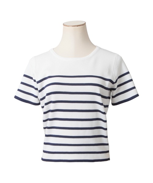 nknit ボーダー 半袖トップス ミニ miniministore ボーダー柄サマー
