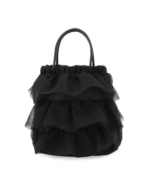 ROPE' PICNIC（ロペピクニック）の「シアーフリルミニショルダーバッグ（ショルダーバッグ・レディース・ブラック/キナリ/グリーン系その他・FREE）」の5枚目の写真