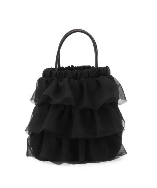 ROPE' PICNIC（ロペピクニック）の「シアーフリルミニショルダーバッグ（ショルダーバッグ・レディース・ブラック/キナリ/グリーン系その他・FREE）」の7枚目の写真