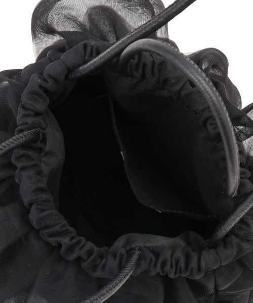 ROPE' PICNIC（ロペピクニック）の「シアーフリルミニショルダーバッグ（ショルダーバッグ・レディース・ブラック/キナリ/グリーン系その他・FREE）」の10枚目の写真