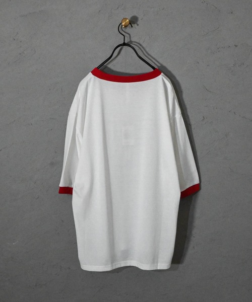 Ritzy（リッツィー）の「16/TC 天竺リンガープリントTシャツ(LUCK OUT、TIME FLIES) レディース メンズ（Tシャツ/カットソー・メンズ・ホワイト×レッド/ホワイト×ブラック/ブラック×ホワイト/ホワイト×グリーン/ブラック系その他/ホワイト系その他/ホワイト系その他2/ホワイト系その他3・MEDIUM/LARGE/X-LARGE/SMALL）」の16枚目の写真