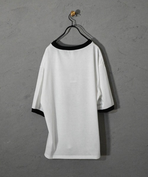 Ritzy（リッツィー）の「16/TC 天竺リンガープリントTシャツ(LUCK OUT、TIME FLIES) レディース メンズ（Tシャツ/カットソー・メンズ・ホワイト×レッド/ホワイト×ブラック/ブラック×ホワイト/ホワイト×グリーン/ブラック系その他/ホワイト系その他/ホワイト系その他2/ホワイト系その他3・MEDIUM/LARGE/X-LARGE/SMALL）」の20枚目の写真