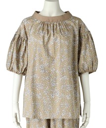 KID BLUE | キッドブルー -２４ＬＩＢＥＲＴＹプリント -6分袖トップス -KOWN545 -kidblue(その他トップス)