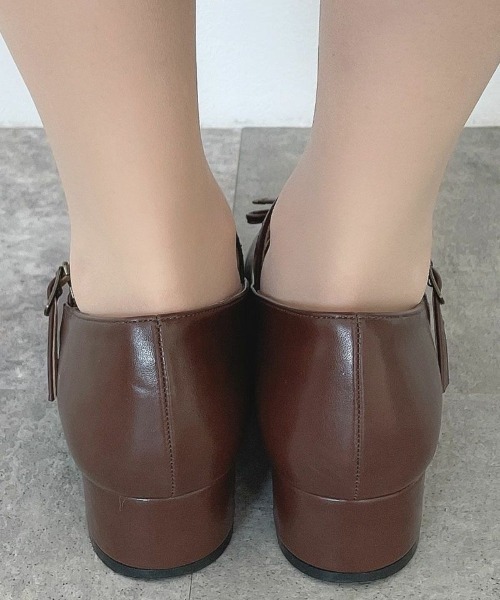 F i.n.t（フィント）の「【REVIVAL】【新色追加】ストラップ付リボンバレエシューズ/fint　フィント（バレエシューズ・レディース・クリーム/シルバー/ピンクゴールド/レッド/ブラウン/ブラック・L/M/S/SS/LL）」の12枚目の写真