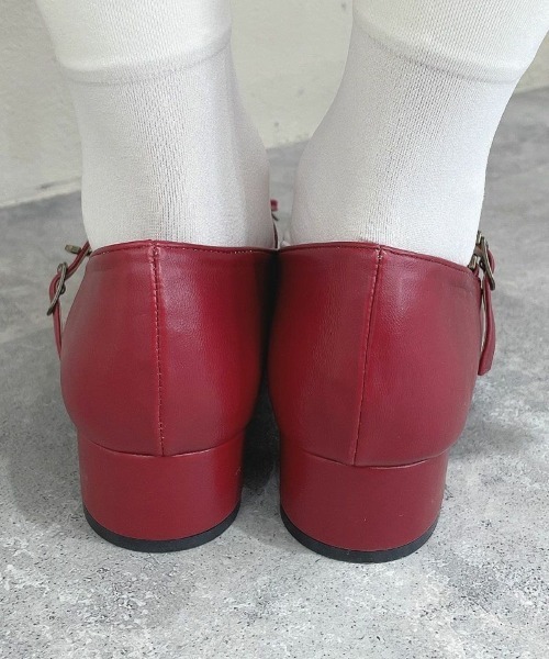 F i.n.t（フィント）の「【REVIVAL】【新色追加】ストラップ付リボンバレエシューズ/fint　フィント（バレエシューズ・レディース・クリーム/シルバー/ピンクゴールド/レッド/ブラウン/ブラック・L/M/S/SS/LL）」の15枚目の写真