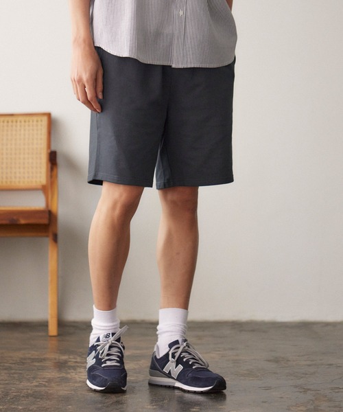 coca（coca）（コカ）の「メンズ カットソーハーフパンツ（その他パンツ・メンズ・グレー/アイボリー/ブラック/ブラウン・S/M/L）」の3枚目の写真