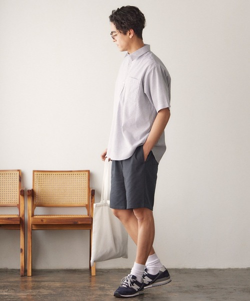 coca（coca）（コカ）の「メンズ カットソーハーフパンツ（その他パンツ・メンズ・グレー/アイボリー/ブラック/ブラウン・S/M/L）」の9枚目の写真