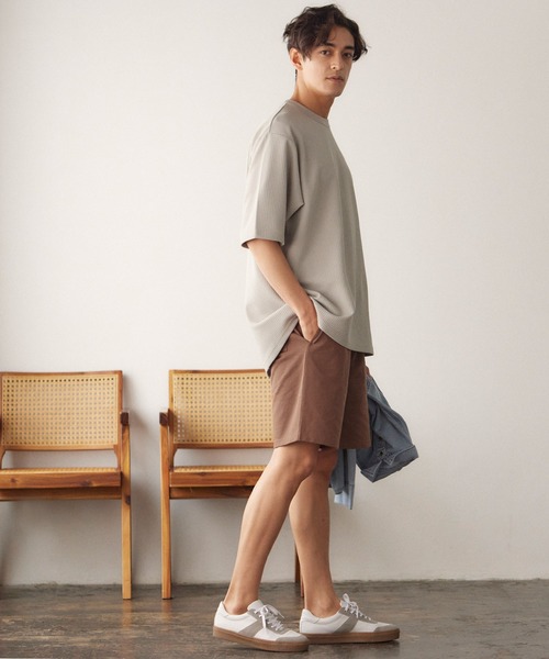 coca（coca）（コカ）の「メンズ カットソーハーフパンツ（その他パンツ・メンズ・グレー/アイボリー/ブラック/ブラウン・S/M/L）」の22枚目の写真