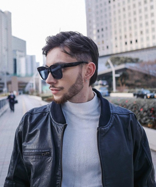 FLEX(フレックス)の「square wide 1 sunglasses / スクエア ワイド サングラス(サングラス・レディース・ブラック/グレー/ブラウン/オレンジ/ダークグリーン・FREE)」の7枚目の写真