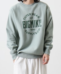 BIGMIKE CREW 裏起毛スウェット