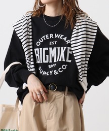 BIGMIKE CREW 裏起毛スウェット