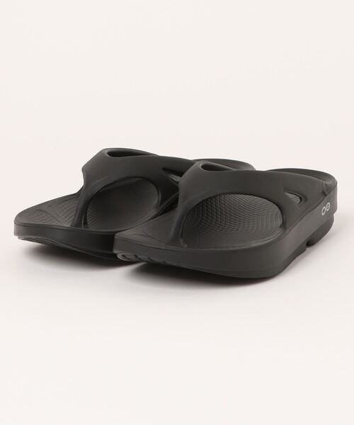 OOFOS(ウーフォス)の「【OOFOS】200050-Black OOriginal(サンダル・レディース・ブラック・24cm/25cm/26cm/27cm/28cm/29cm/23cm)」の1枚目の写真