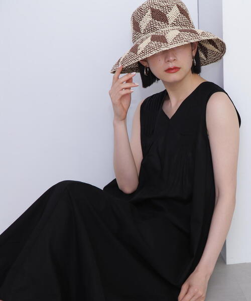 N.(N. Natural Beauty Basic)(エヌエヌナチュラルビューティーベーシック)の「◆タックショルダーコットンボイルワンピース(ワンピース・レディース・ピンク/グリーン/ブラック・SMALL/MEDIUM)」の1枚目の写真