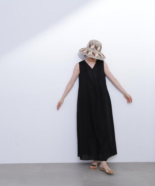 N.(N. Natural Beauty Basic)(エヌエヌナチュラルビューティーベーシック)の「◆タックショルダーコットンボイルワンピース(ワンピース・レディース・ピンク/グリーン/ブラック・SMALL/MEDIUM)」の20枚目の写真