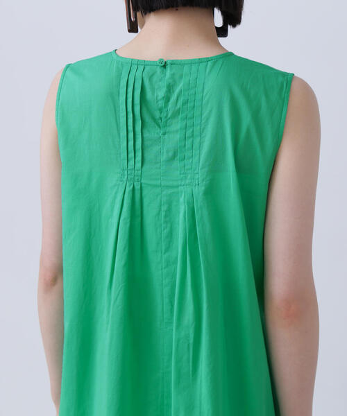 N.(N. Natural Beauty Basic)(エヌエヌナチュラルビューティーベーシック)の「◆タックショルダーコットンボイルワンピース(ワンピース・レディース・ピンク/グリーン/ブラック・SMALL/MEDIUM)」の17枚目の写真