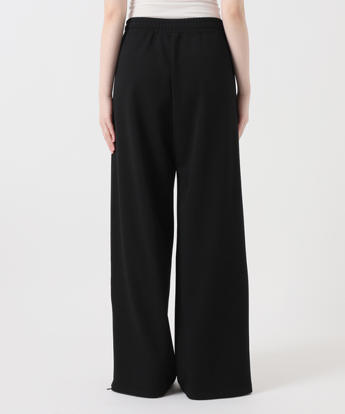 EVERYDAY I LIKE.(エヴリディアイライク)の「ミニマルトラックパンツ(スラックス・レディース・ブラック・38/36/34)」の6枚目の写真